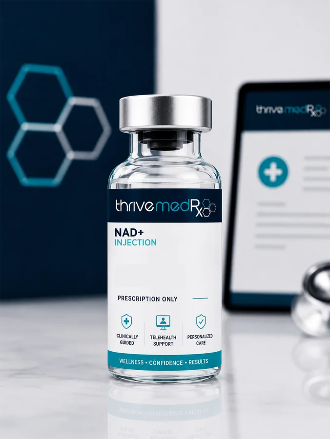 ThriveMedRX compounded NAD+ injection vial